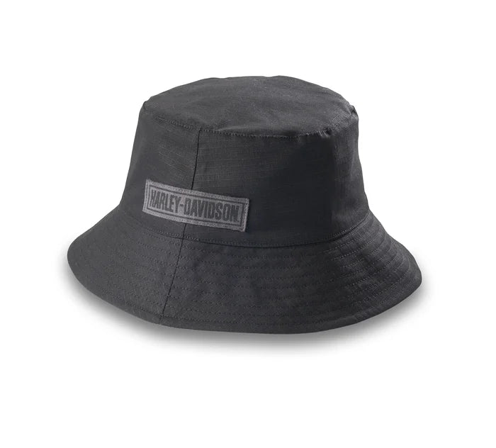 Men's Reversible Aloha Harley-Davidson Bucket Hat (Black) | Harley-Davidson Small