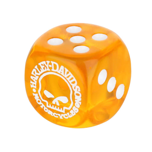 Orange Single Dice, Bar & Shield Graphic | Harley-Davidson