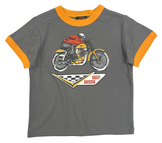 Boys' Ringer Short Sleeve Tee | Harley-Davidson