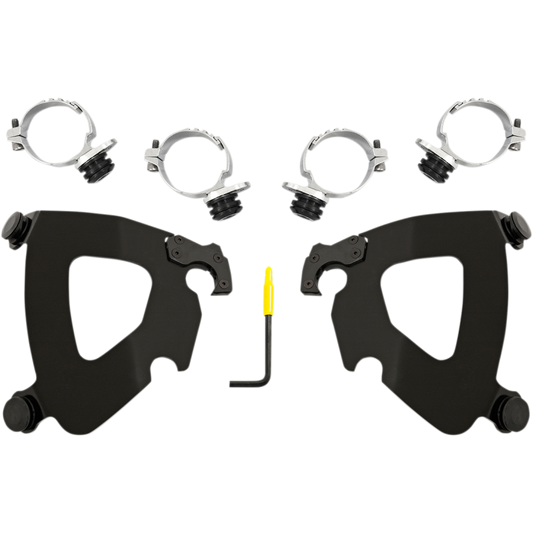 MEB2033 Gauntlet Mount Kit (Black) | Memphis Shades