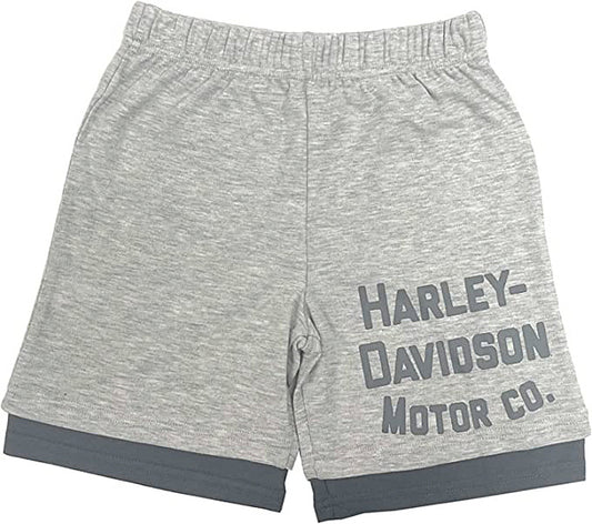 Boys' Knit Doubler Shorts W/ Back Pocket | Harley-Davidson