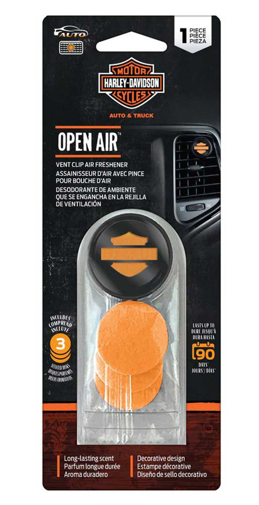 Vent Clips Air Freshener, Includes 3 Disk Refillable | Harley-Davidson