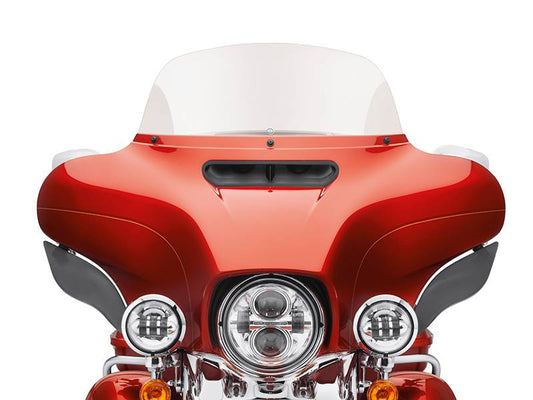 10" Batwing Windshield Kit with Rolled Edge (Light Smoke) | Harley-Davidson