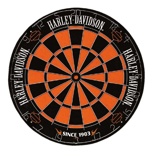 Traditional Premium Dartboard w/ Harley Colors 18' | Harley-Davidson