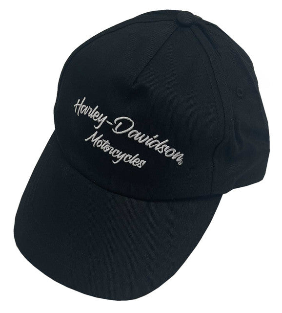 Little Girls' Twill Embroidered H-D Toddler Baseball Cap (Black) | Harley-Davidson