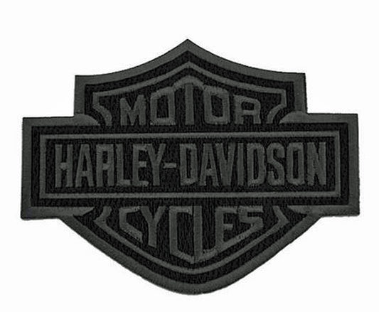 Blackout Bar & Shield Logo Patch 4" | Harley-Davidson