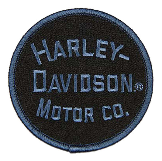 Minimal Vintage H-D Emblem Sew-On Patch 3.5" | Harley-Davidson