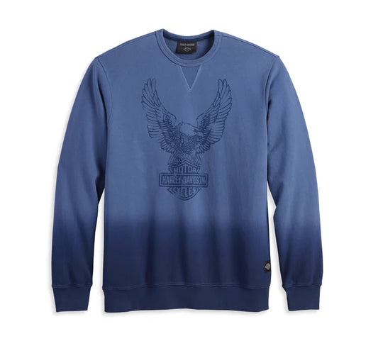 Men's Road Captain Sweatshirt (Blue) | Harley-Davidson