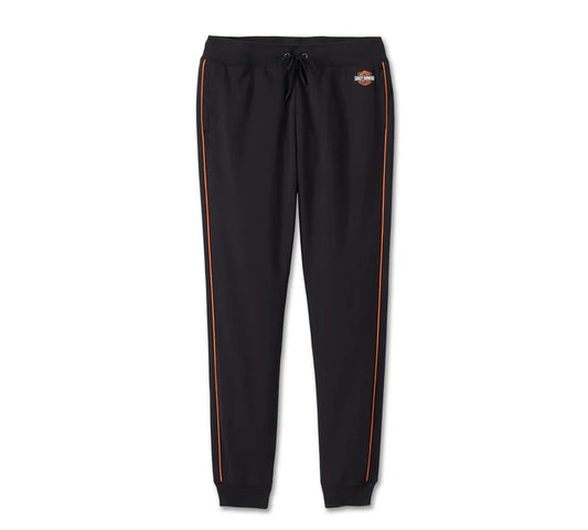 Women's Classic Bar & Shield Joggers-Black | Harley-Davidson