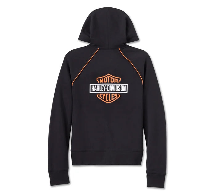 Women's Classic Bar & Shield Zip Front Hoodie | Harley-Davidson