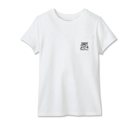 Women's H-D Rosebud Pocket Tee | Harley-Davidson