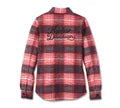 Women's Onwards Shirt Jacket - YD Plaid - Chili Pepper | Harley Davidson