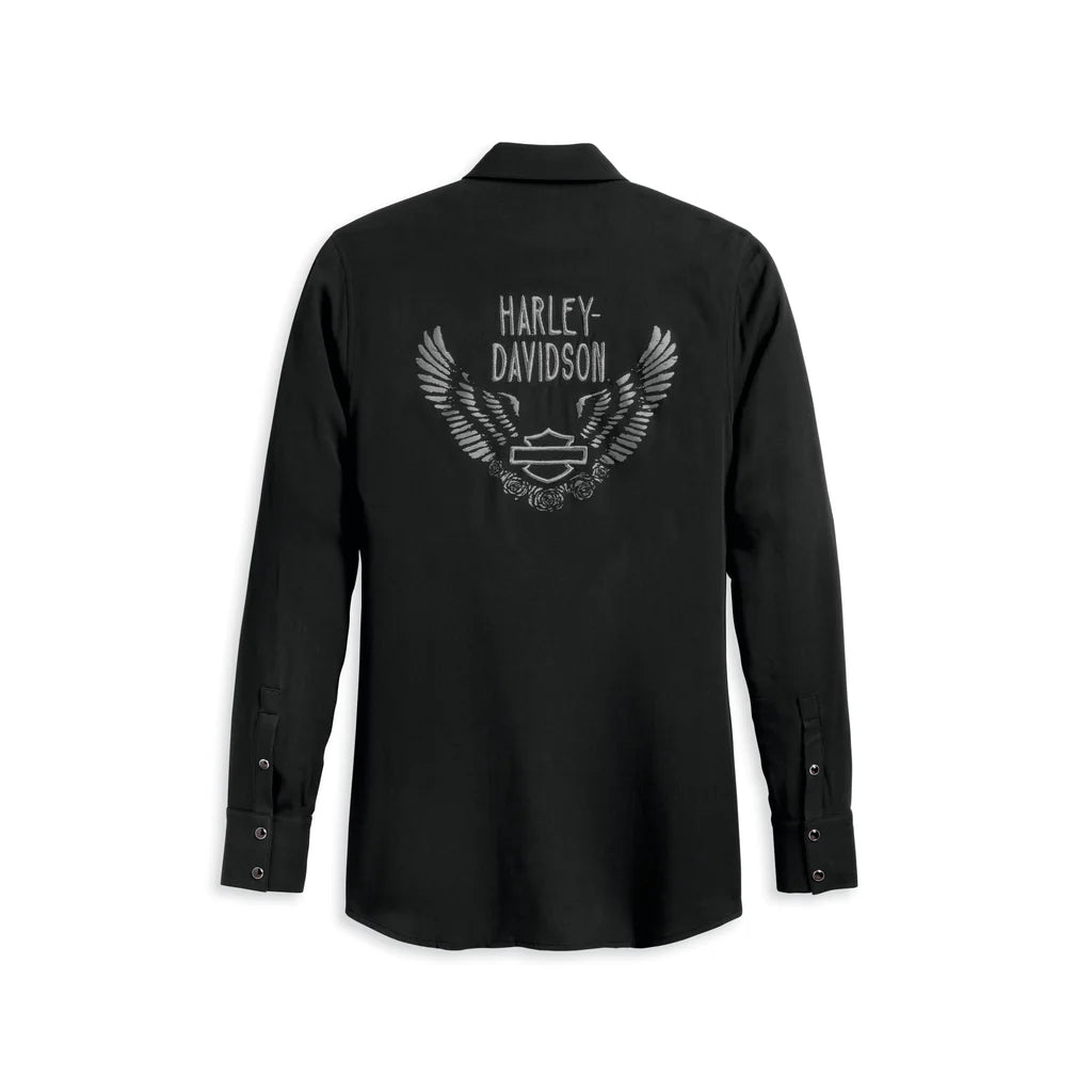 Women's Iron Bond Tunic Shirt (Black) | Harley-Davidson