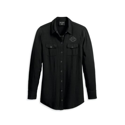 Women's Iron Bond Tunic Shirt (Black) | Harley-Davidson