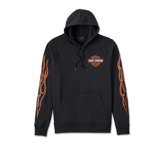 Men's Rising Eagle Hoodie - Harley Black - Harley Davidson