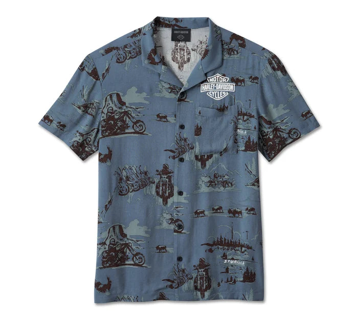 Men's Sturgis Aloha Shirt - Harley Davidson