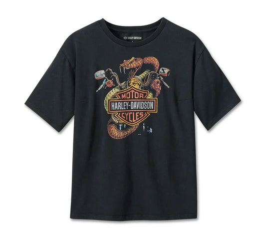 Women's King Cobra Boxy Tee - Harley Davidson