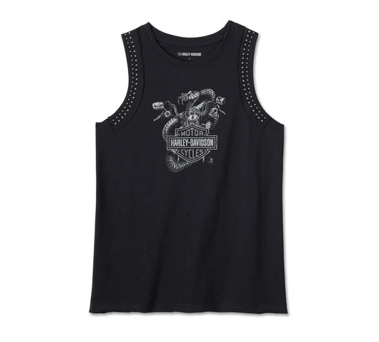 Women's King Cobra Embellished Muscle Tank | Harley-Davidson