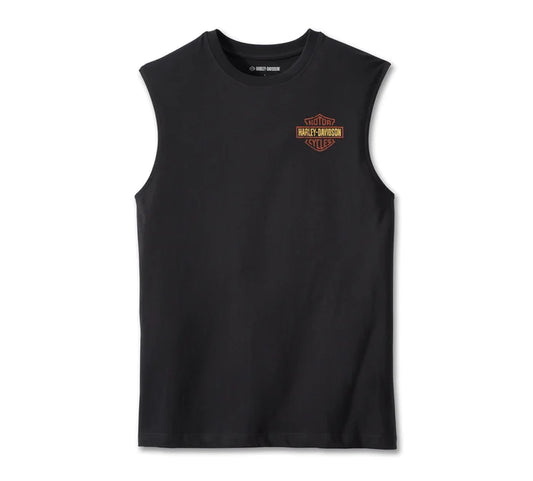 Men's Classic Eagle Blowout Tee (Black Beauty) | Harley-Davidson