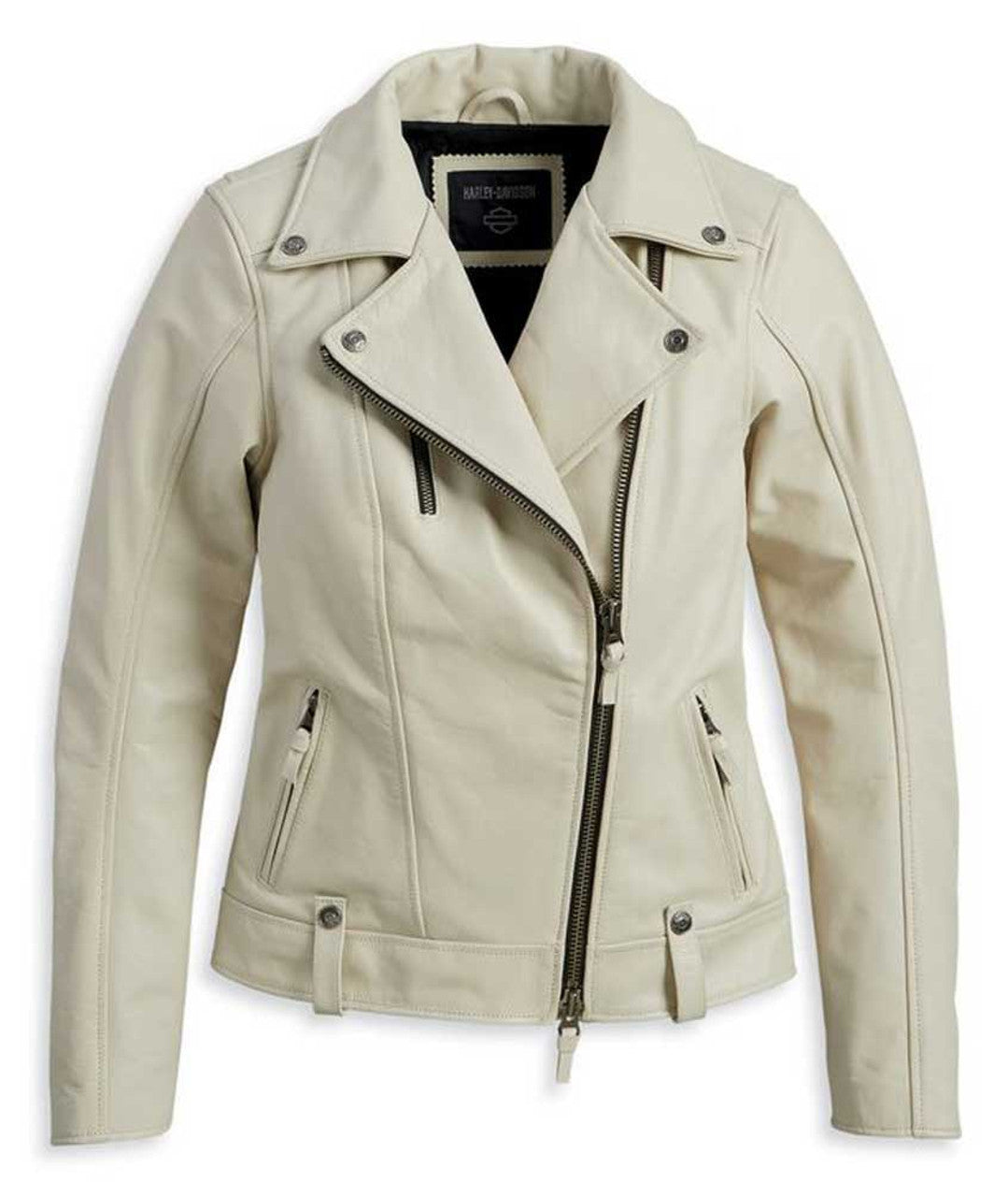 Women's Vixen Lane Leather Jacket (White) | Harley-Davidson