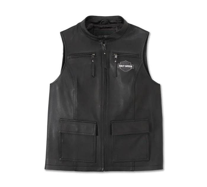 Women's Off Roads Leather Vest - Harley Davidson