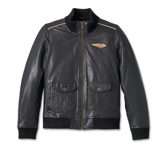 Women's 120th Anniversary Bomber Leather Jacket | Harley-Davidson