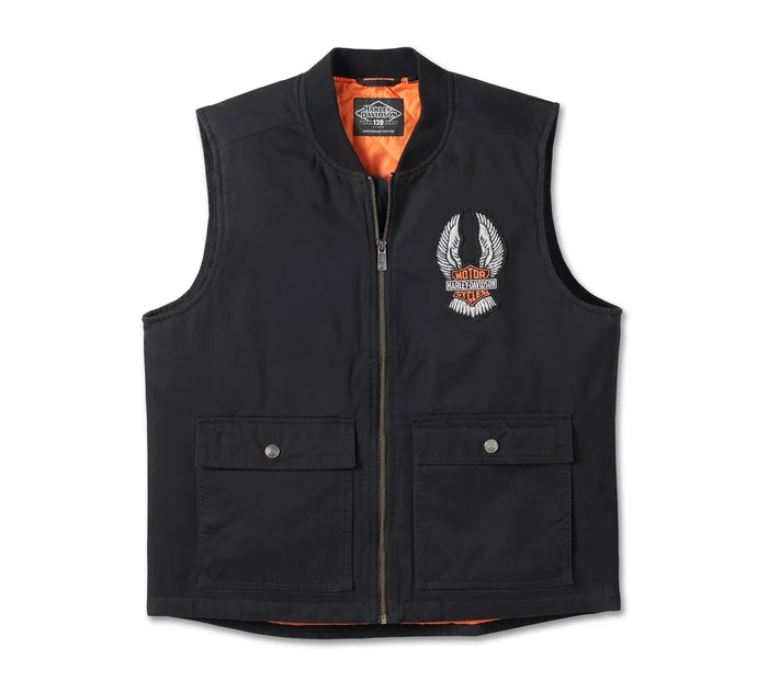 Men's 120th Anniversary Vest | Harley-Davidson – Harley-Davidson of Moncton