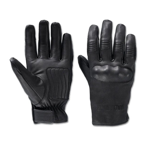 Men's Gild Waterproof Leather Gloves - Harley Black - Harley Davidson