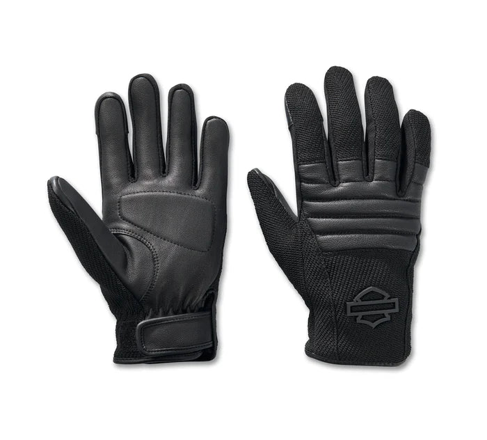 Women's H-D Dyna Knit Leather Riding Gloves | Harley-Davidson