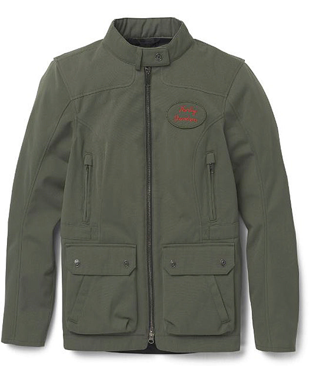 Women's 3-In-1 Estabrook Textile Jacket (Green) | Harley-Davidson