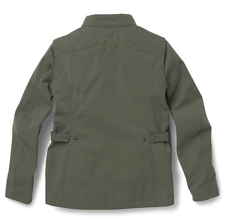 Women's 3-In-1 Estabrook Textile Jacket (Green) | Harley-Davidson