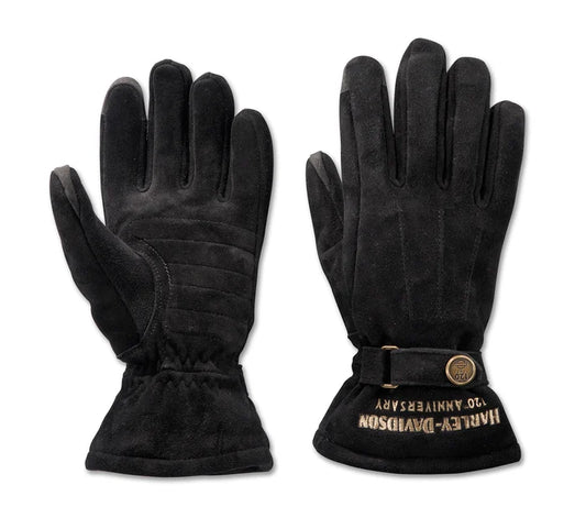 Women's 120th Anniversary Wistful Leather Gloves | Harley-Davidson