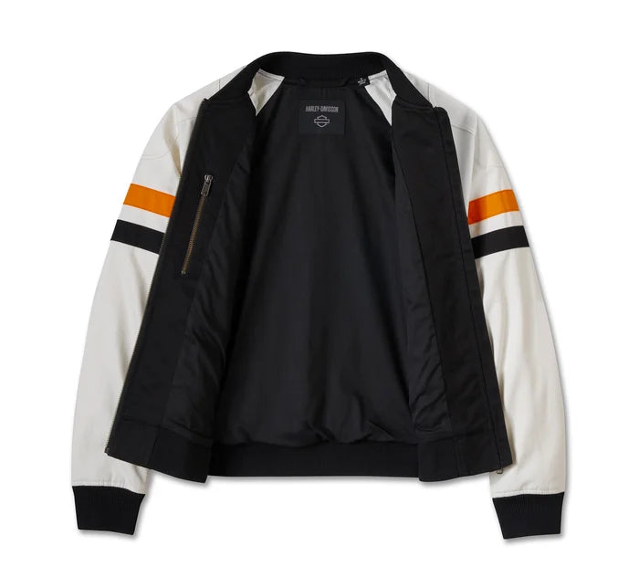 Women's Stacked Bar & Shield Bomber Jacket | Harley-Davidson