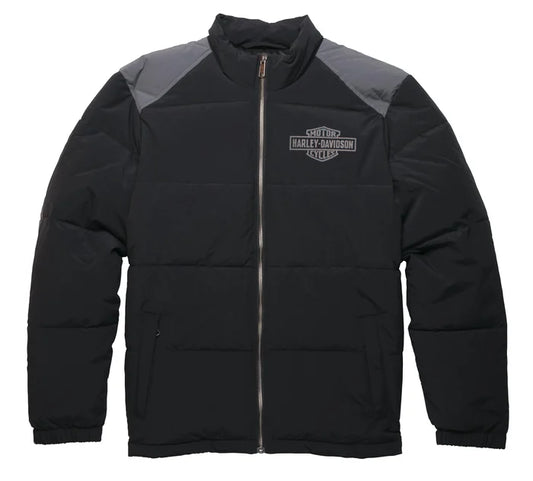 Men's Up North Puffer Jacket (Black) | Harley-Davidson