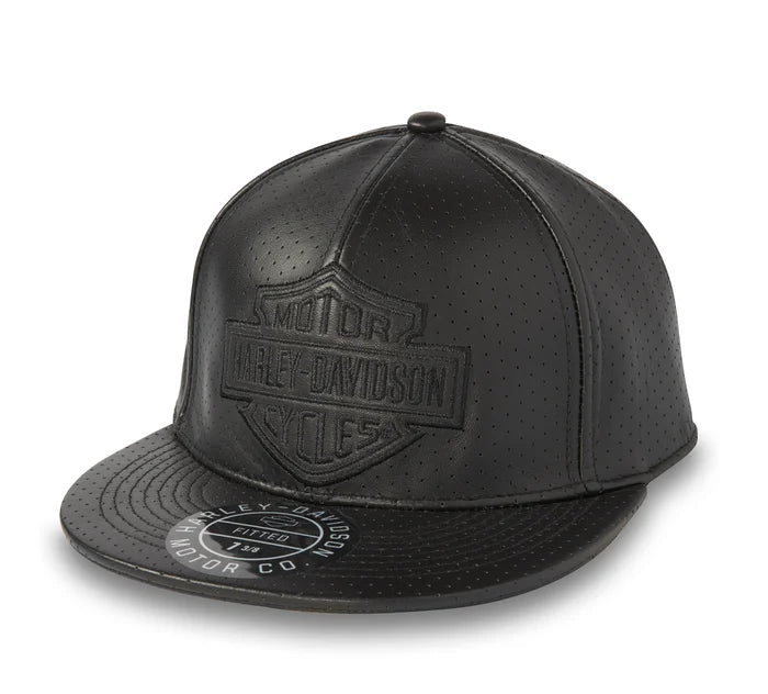 Men's Bar & Shield Premium Leather Baseball Cap | Harley-Davidson