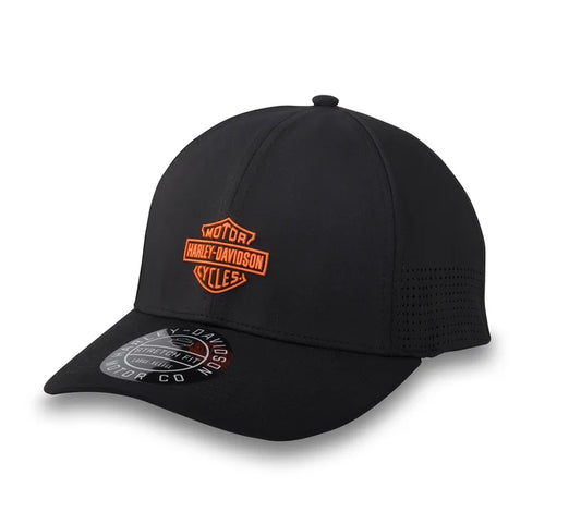 Bar & Shield Performance Stretch-Fit Cap - Harley Davidson