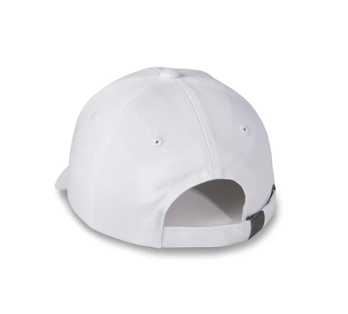 Women's Rose Racer Adjustable Baseball Cap (white) | Harley-Davidson