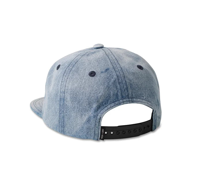 Staple Denim Low Profile Snapback - Denim Blue | Harley Davidson