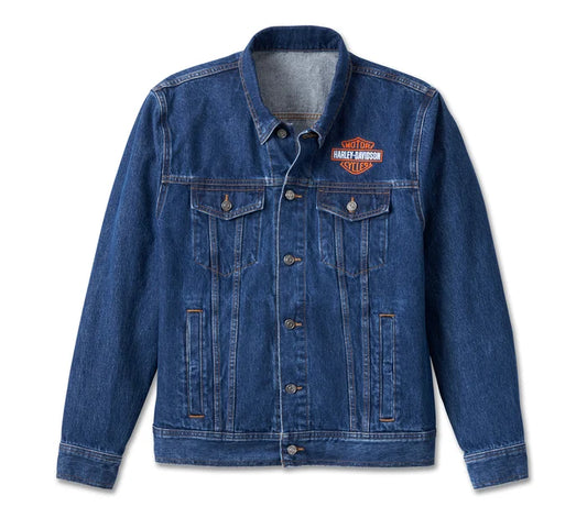 Men's Denim Jacket - Medium Wash Denim | Harley-Davidson