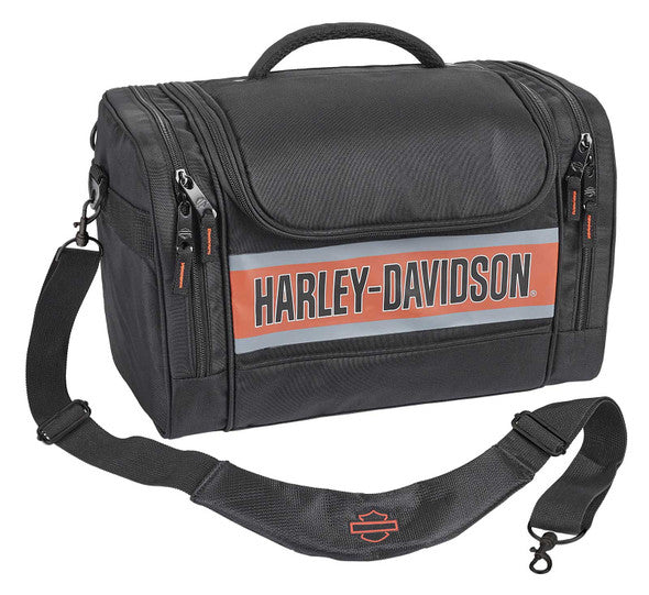 Trailblazer Hop Along Travel Duffel Bag (Black/Rust Vintage) | Harley-Davidson