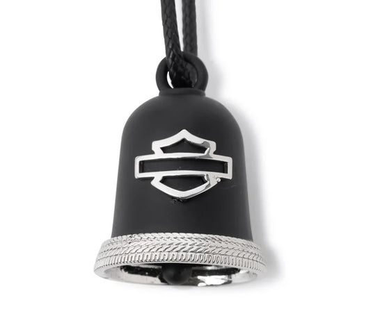 HD Silver/Blk B&S Logo Ride Bell | Harley-Davidson