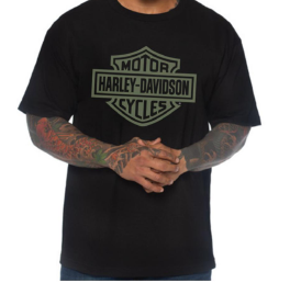 Men's B&S Green S/S | Harley-Davidson