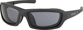 Men's Gym Time Riding Glasses with Blue Mirror Lens & Matte Black Frames | Harley-Davidson