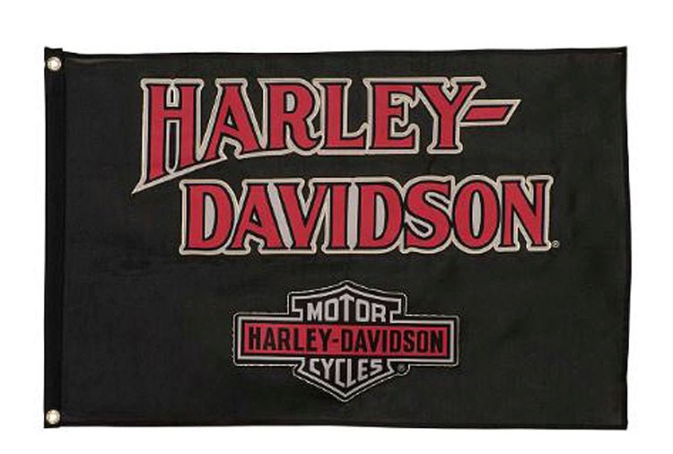 Nostalgic Bar & Shield Small Outdoor Flag | Harley-Davidson