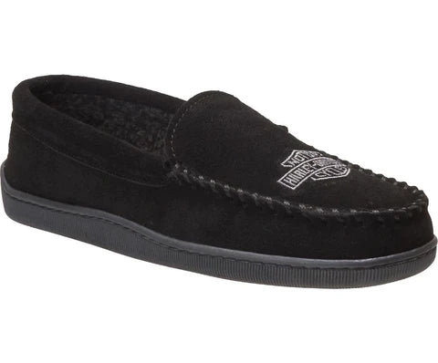 Men's Clay Slippers (Black) | Harley-Davidson