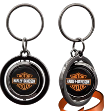 Classic Bar & Shield Logo Spinner Key Chain | Harley-Davidson