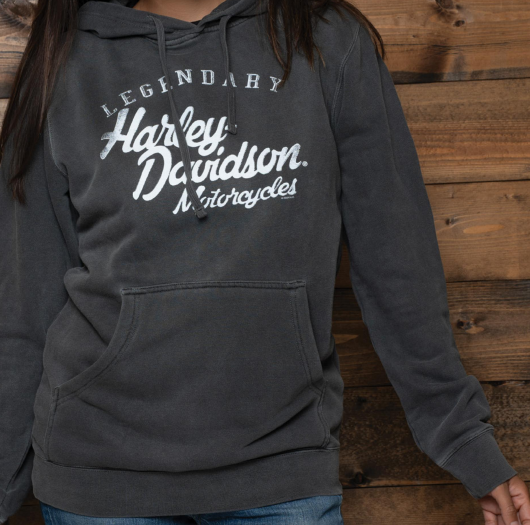 Woman's Painted Type Pullover Hoodie | Harley-Davidson