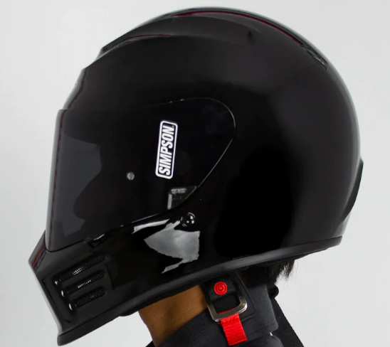 Speed Bandit Helmet - Gloss Black | Simpson