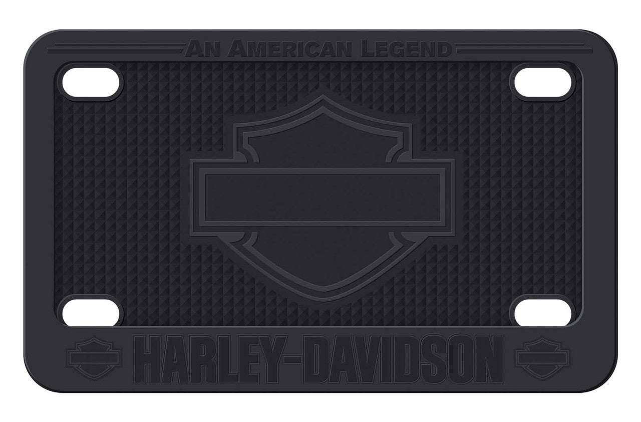 Silicone Motorcycle License Plate Frame, Bar & Shield | Harley-Davidson