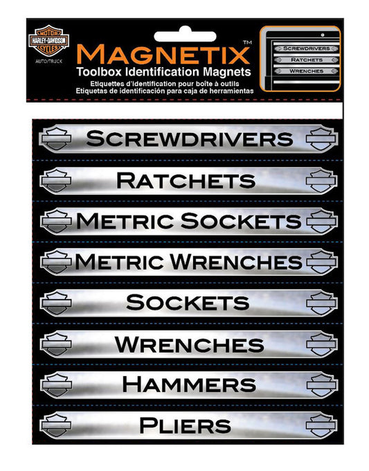 Magnetix Toolbox Identification Magnets | Harley-Davidson